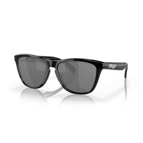 OAKLEY Frogskins (a) OO9245 924562 54MM Polished Black/Prizm Black Square Sunglasses for Men for Women+ Bundle Accessory Leash Kit, Microfiber Pouch
