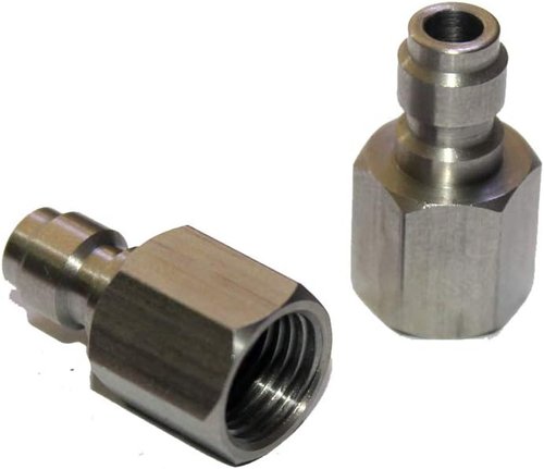 Inner Thread 1/8" NPT Male Quick Disconnect Adaptor Stainless Steel Fill Nipple