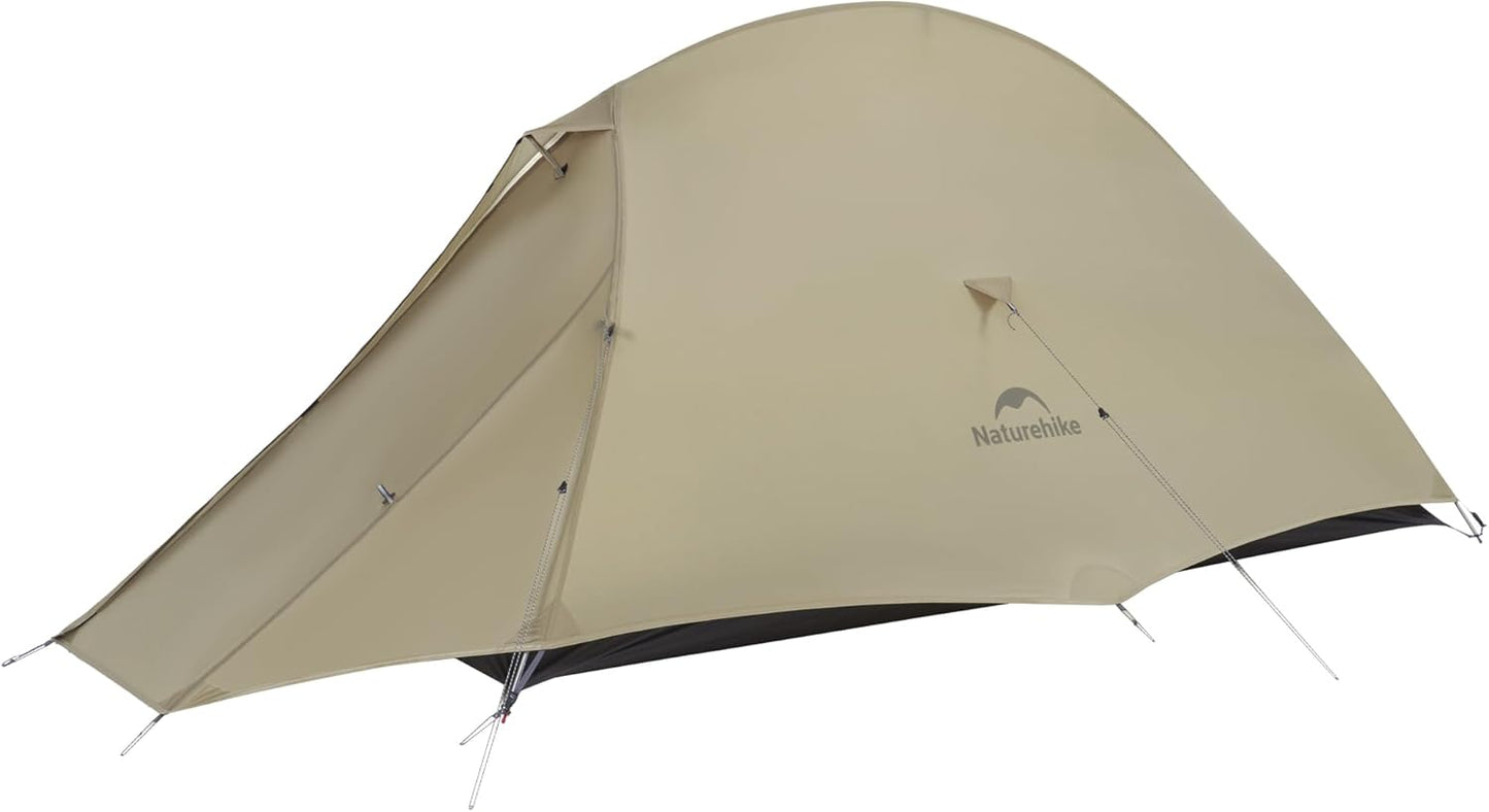 Naturehike Cloud-Up 1 Person Tent, Lightweight Backpacking Tents for One Man, Waterproof Ultralight One Person Tent for Camping Hiking Backpacking