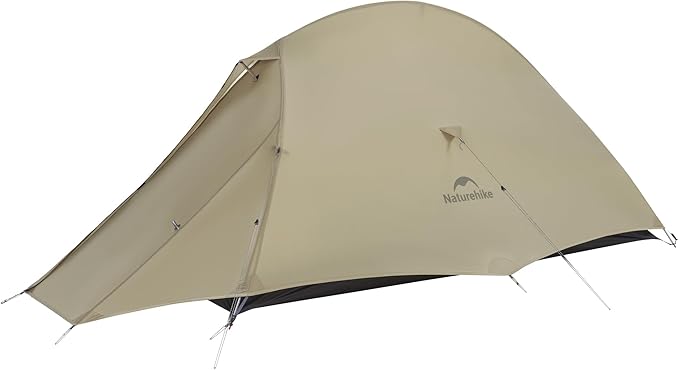 Naturehike Cloud-Up 1 Person Tent, Lightweight Backpacking Tents for One Man, Waterproof Ultralight One Person Tent for Camping Hiking Backpacking