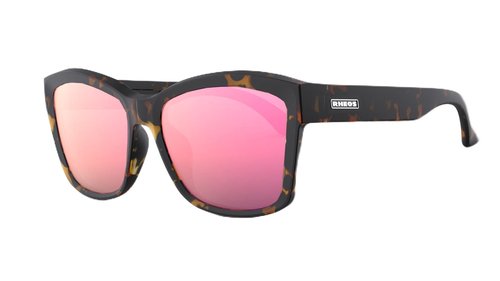 Rheos Lana | Tortoise | Rose | Floating Polarized Sunglasses | 100% UV Protection | Water Sport Sunglasses | Anti-Glare | Unisex-Adults