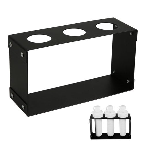 PEUTIER Sip Flavor Cartridge Holder, Sip Cartridge Storage Rack Organizer Rectangle Support Shelf Accessories Compatible with Cirkul Holding 3 Cartridges (Black)