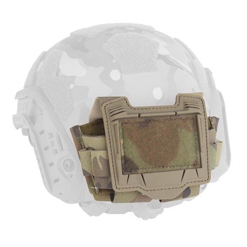 Tactical Helmet NVG Battery Sub-Pouch,Paintball Helmet Battery Storage Holder Pack Hook and Loop Counterweight Bag