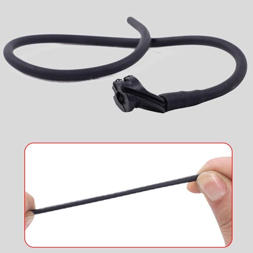 Rubber Tube Peephole Replacements Lightweight Designs Compound Bow String Peephole Rubber Tube Slot Compound Bow Parts Archerys Tube Peep Sight Sights and Optics