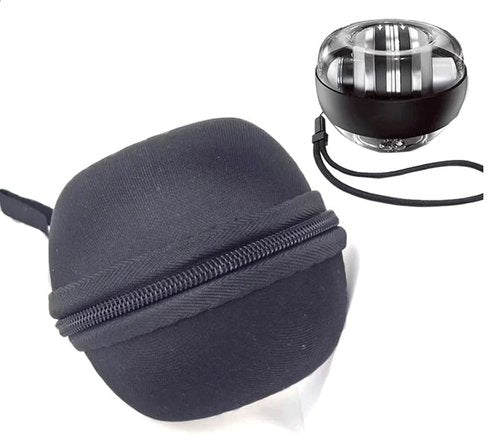 Hard Carrying Case Compatible with Wrist Trainer Ball Auto-Start Wrist Strengthener Gyroscopic Forearm Exerciser Gyro Ball/Wrist gyroscope