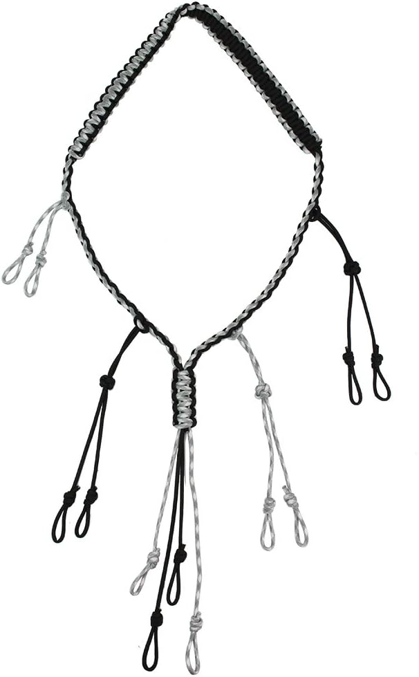 PSKOOK Duck Call Lanyard Paracord Hunting Goose Calls 12/16/20 Adjustable Loops Outdoor Predator Gear for Pheasant Waterfowl Hand Braided Necklace