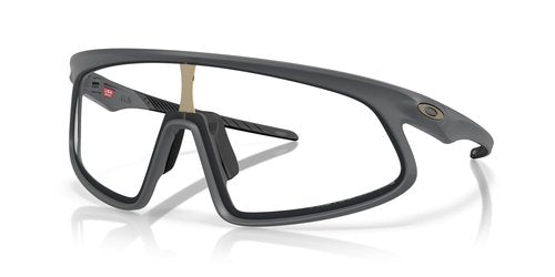 Oakley OO9484D RSLV Polarized Rectangular Sunglasses, Matte Carbon/Photochromic, 49 mm