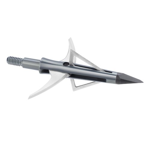 DEEPOWER Hybrid Mechanical Broadheads 100 Grain 4-Blade Archery Broadheads 4 Pack Bowhunting 2" Cutting Diameter for Hunting (100 Grain)