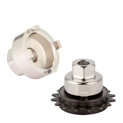HOUSON bicycle flywheel remover, bicycle flywheel tool with 4 teeth for 16T 17T 18T BMX bike freewheels