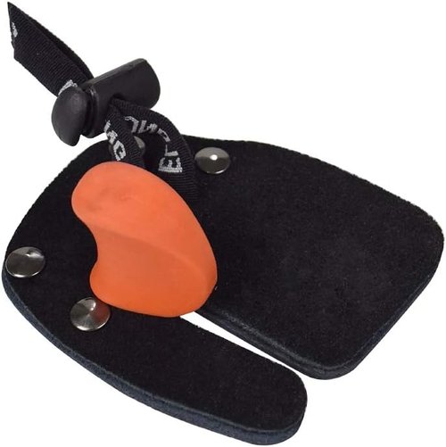 Archery Finger Tab Shooting Tabs Finger Saver Protect Guard Glove Cow Leather for Recurve Bow Right Left Handed