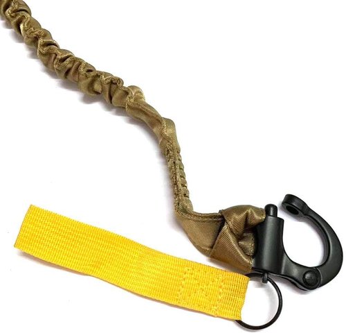 H World EU Tactical Multi-Use Adjustable Quick Release Retractable Safety Sling Lanyard for Outdoor Sports Airsoft Hiking