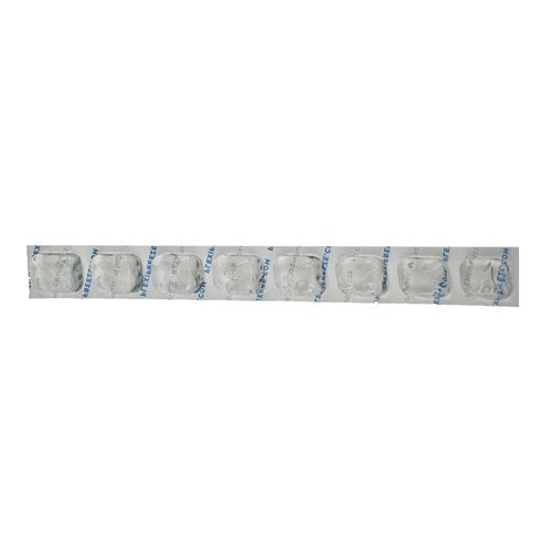 FlexiFreeze Cooling Collar - Personal Neck Cooling Ice Wrap (Navy Blue) Cooling Collar Refill Ice Strips, 6 Pack