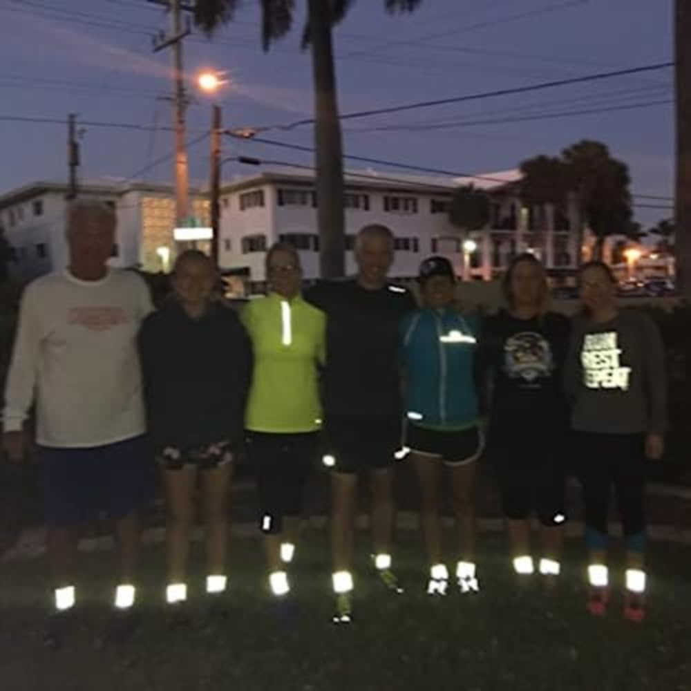 Reflective Socks - High Visibility Sports Socks Cushioned, Biomotion Safety Gear for Outdoor Athletes