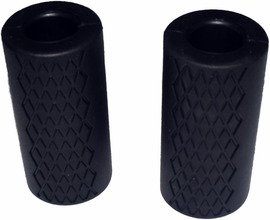 Weight Bar Grips Fit Standard Barbell, Dumbell Handles, Thick Bar Training Adapter for Weightlifting & Cable Attachments Fitness Training Rope Grips for Body Arm Forearm Builder Strength