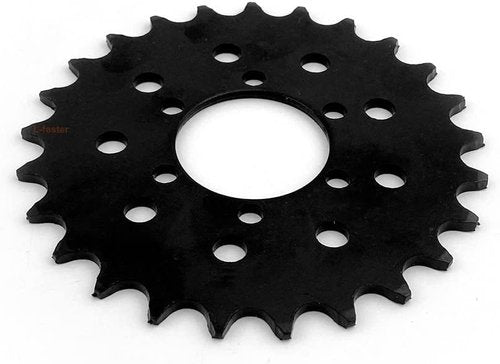 L-faster 16T 25T 28T 32T Bicycle Fixed Sprocket for Brake Disc Mount Big Chain Wheel for Fixed Gear Bike 28 Tooth Sprocket for #410 Bicycle Chain