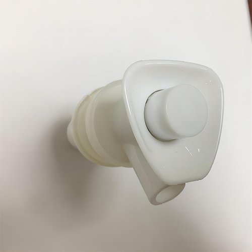 Upgrade Your Water Cooler with The Mountain Spigot Replacement Kit - Fits Rubbermaid and Gott Coolers, Push-Button Style 1PCS (White 1 PCS)