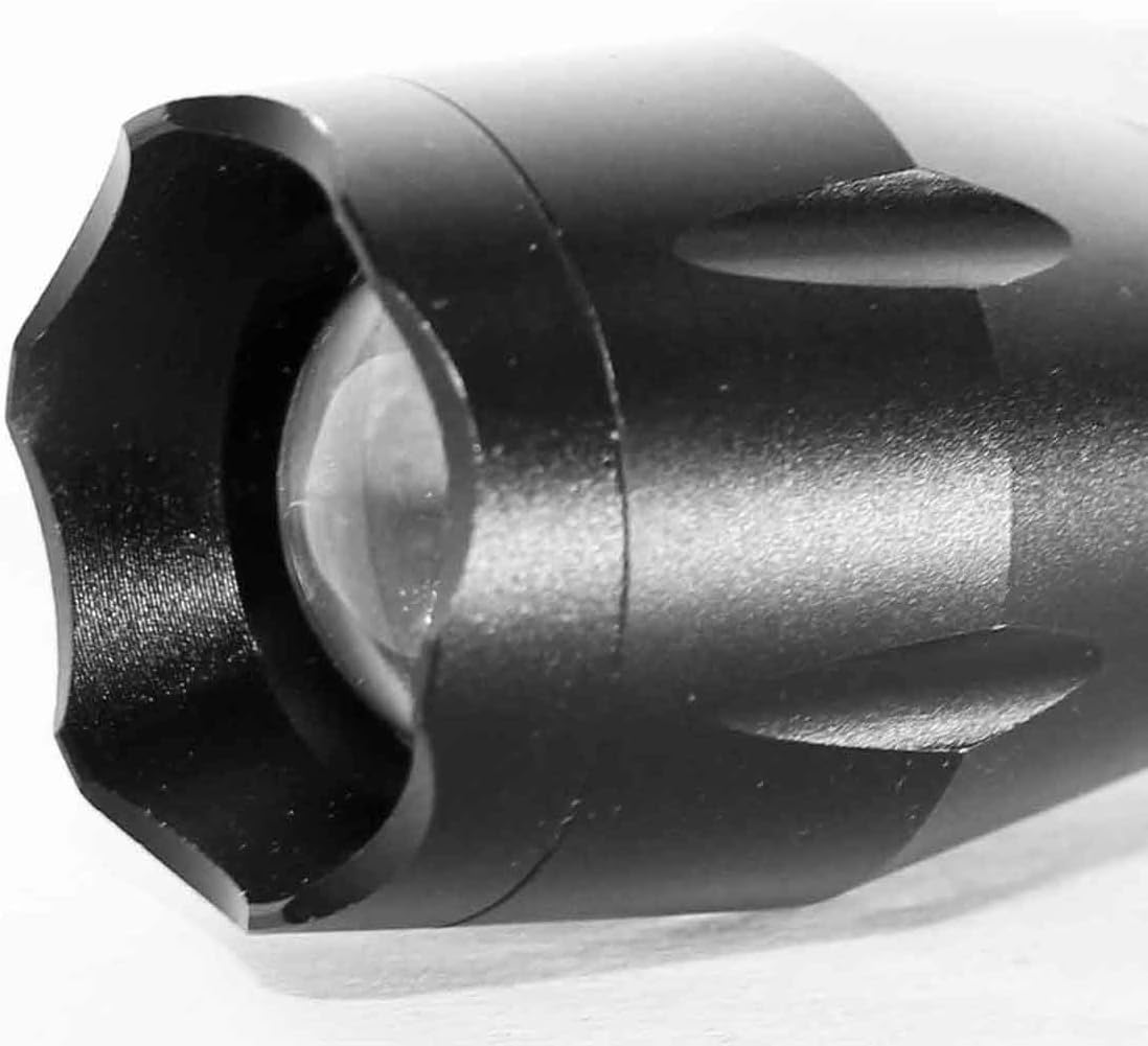 Trinity 1000 Lumen led Flashlight for mossberg 500 Pump Home Defense Tactical Hunting Optics Aluminum Black Picatinny Weaver Mounted Adapter Single Rail Mount.