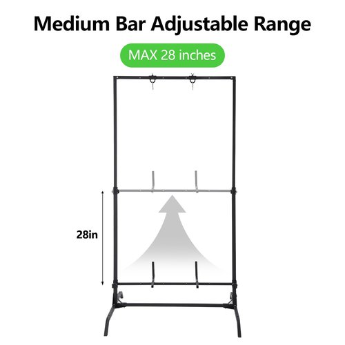 PVNIEFC Archery Target Stand for 30 Inch Bag & Foam Targets, Bow and Arrow Target Stand for Backyard, Steel