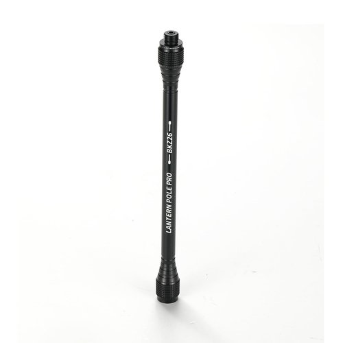 CAMPINGMOON Camping Gas Lantern Extension Pole Rod Black (Black, L 9", BKZ26)