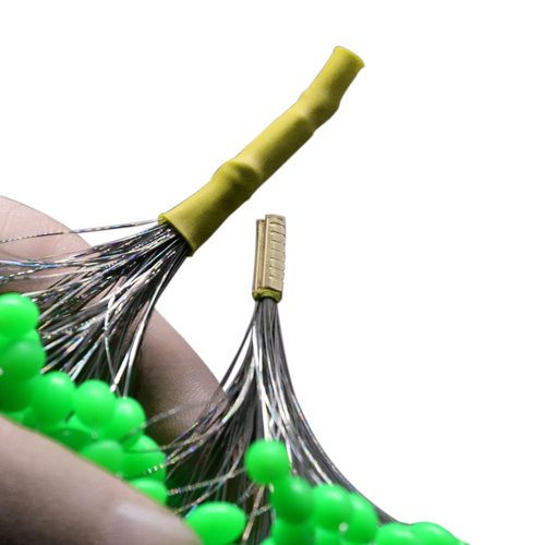 Super Big Fishing Stops 300 Pieces Soft Silicone Fishing Bobber Stopper,Beads Float Sinker Stops