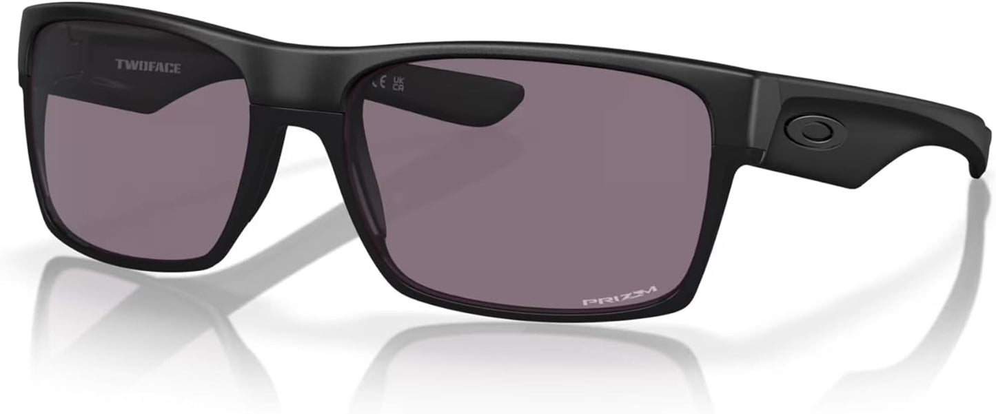 OAKLEY Twoface OO9189 Square Sunglasses For Men+ Bundle Accessory Leash Kit, Microfiber Pouch