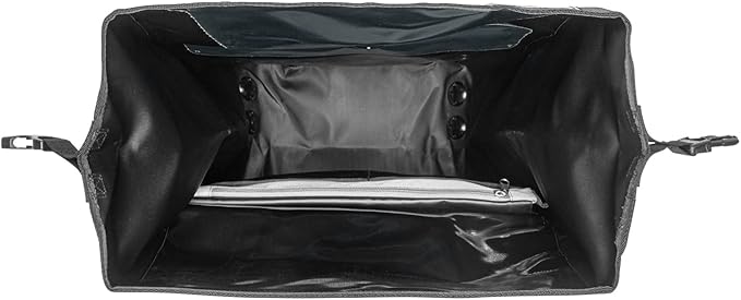 Ortlieb Unisex's Back-Roller Pro Classic Saddle Bag-Black/Grey, 70 Litre