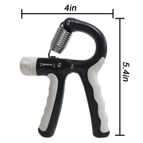 TUOBOUNDARY 2PSC Grip Trainer for Teens, Hand Grip Trainer for Seniors, Adjustable Resistance, 11.02-44.09 lbs, for Muscle Building and Finger Training