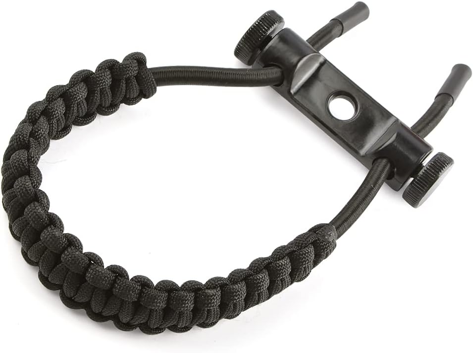 ZSHJGJR Archery Bow Wrist Sling Braided Archery Adjustable Bow Strap Wrist Sling For Compound Bow Hunting Shooting