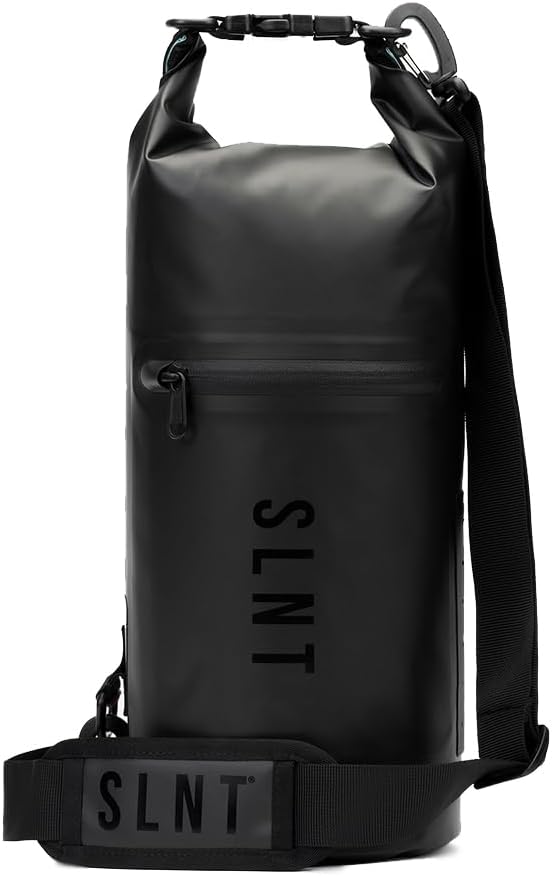 Silent Pocket SLNT Waterproof Faraday Dry Bag Military-Grade Nylon 10 Liter Faraday Bag - RFID Signal Blocking Dry Bag/Waterproof Backpack Protects Electronics from Water, Spying, Hacking