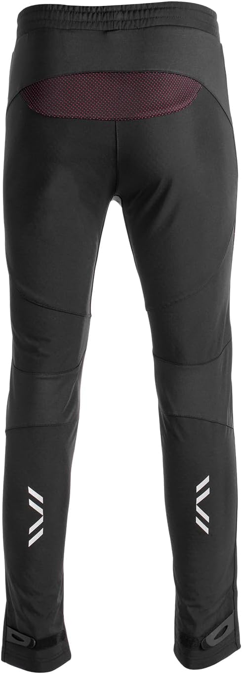 ROCKBROS Winter Cycling Pants Warm Ergonomics Men's Windproof Thermal Bicycling Pants Black
