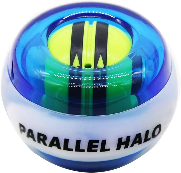 Power Wrist Ball AUTO Start Gyro Ball with LED Lights Forearm Exerciser Wrist Strengthener for Strengthening Muscle and Bones