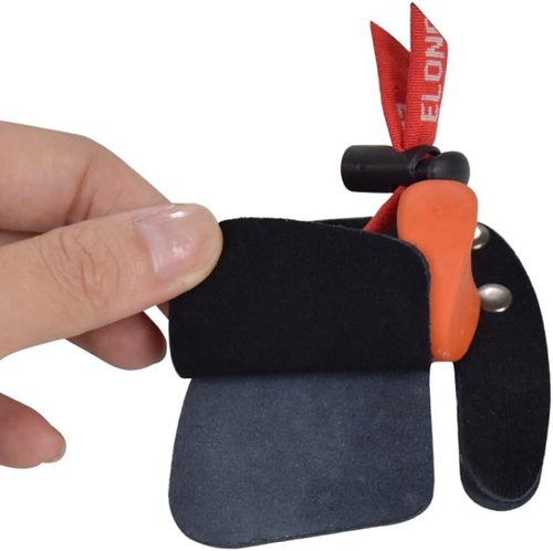 Archery Finger Tab Shooting Tabs Finger Saver Protect Guard Cow Leather for Recurve Bow Right Handed