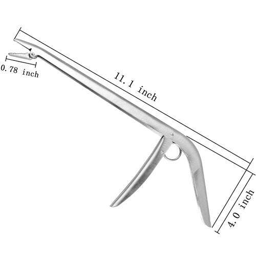 lkjhgf 2 Pcs Stainless Steel Fish Hook Remover Extractor, 11-1/2 inches