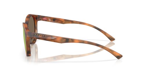 Oakley Women's OO9474 Spindrift Round Sunglasses, Matte Ginger Tortoise/Prizm Rose Gold, 52 mm
