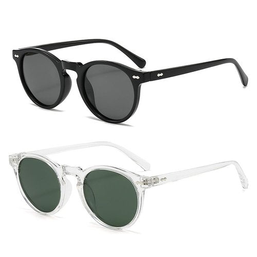 SJBNCai Retro Round Sunglasses for Women Men Polarized Vintage Style Round Sunglasses UV Protection Eyewear Outdoor