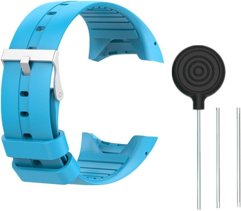 Muovrto Watch Strap for Polar M400/Polar M430, Silicone Replacement Strap