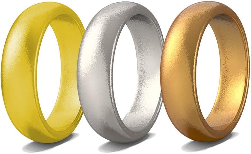 Rubberbanditz Silicone Wedding Rings | Comfortable, Stylish, Exercise Thin Bands