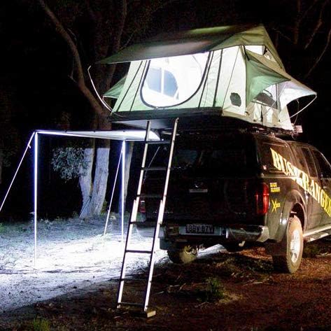 ALL-TOP Dimmable LED Camping Light Flexible Strip IP68 with Mounting Jacket - 1300 Lumen - IP68 Dual-Protection Water Resistanc Perfect for RV Camping and Overland