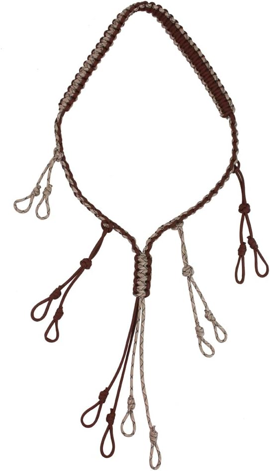 PSKOOK Duck Call Lanyard Paracord Hunting Goose Calls 12/16/20 Adjustable Loops Outdoor Predator Gear for Pheasant Waterfowl Hand Braided Necklace