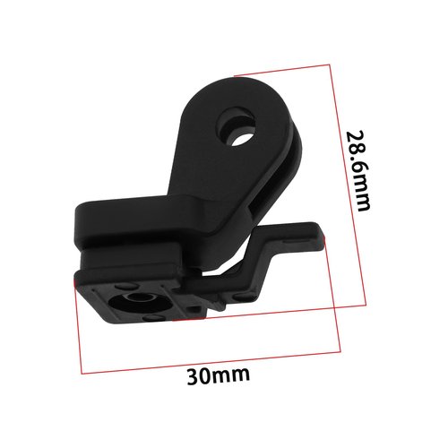 Be In Your Mind Bike Light Adapter Mount Bike Headlight Mount Bicycle Front Headlight Bracket for GPS Computer Flashlight Compatible with Bontrager Headlights