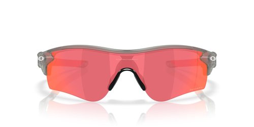 Oakley Men's OO9206 Radarlock Path Low Bridge Fit 0 Sunglasses, Matte Grey Ink/Prizm Trail Torch, 38 mm