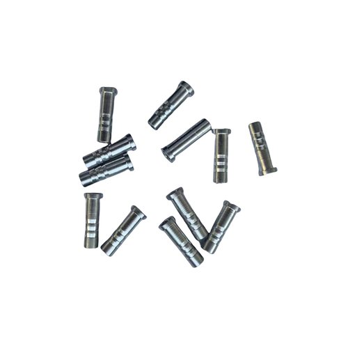 12pcs Aluminum Arrow Inserts for Carbon Arrows 6.2mm Archery Arrow Tip Insert .244 .245 .246 for Target Practice Field Points Broadheads 5/16 inch Crossbow Compound Recurve Bow Arrow Shaft 8-32 Thread