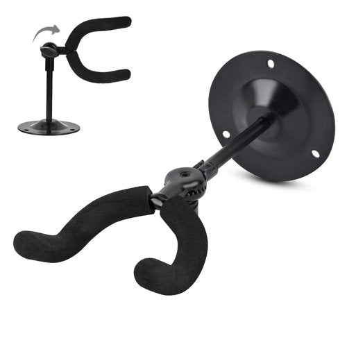 2Pcs Crossbow Wall Mount, Bow Rack, Adjustable Compound Bow Stand for Storing and Displaying Bows, Adjust The Direction Sponge Protection Without Scratches