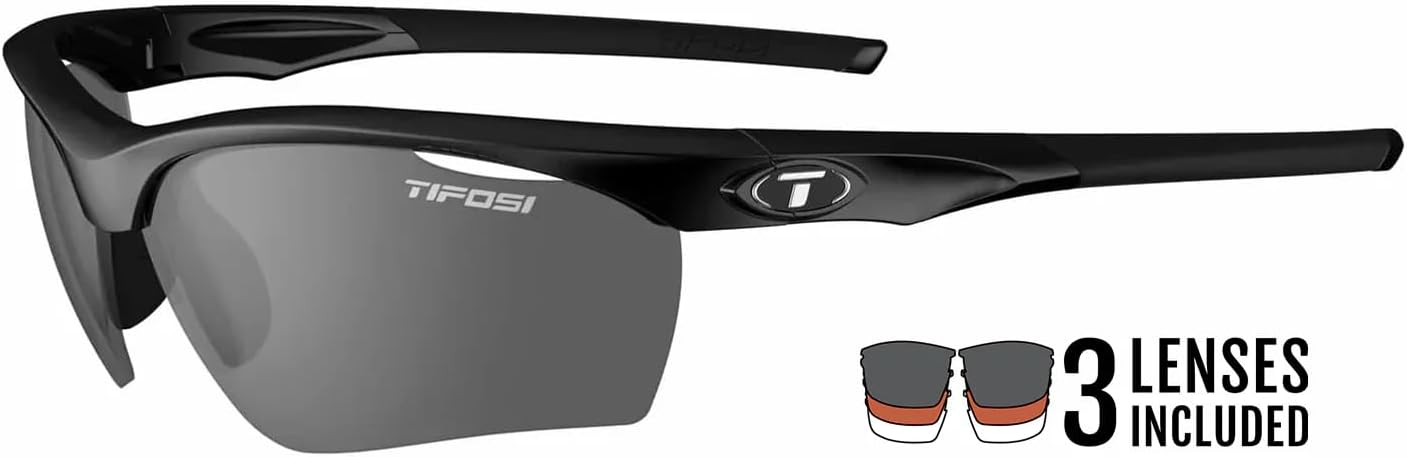 Tifosi Vero Sport Sunglasses Unisex - Ideal For Baseball, Cricket, Cycling, Golf, Hiking, Running, Tennis & Pickleball