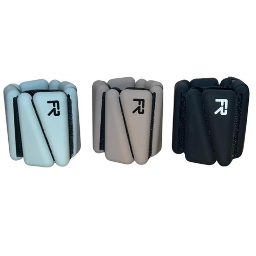 FR Wrist and Ankle Weights for Women, Black, Blue, Gray (Black)