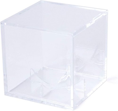 ChalkTalkSPORTS Square Acrylic Display Case | Tennis Ball Holder | 3-Pack