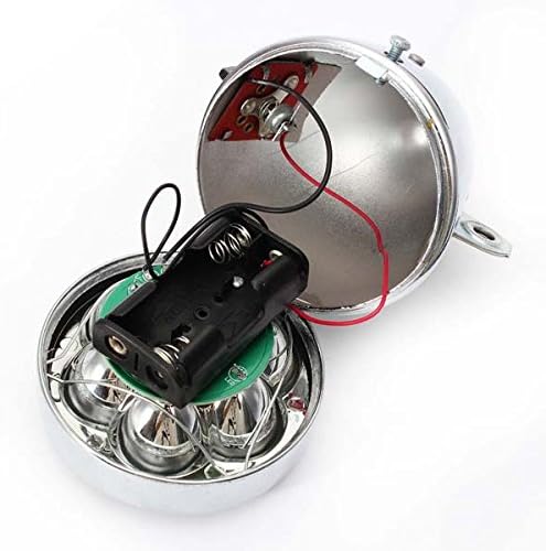 Vintage Retro Bicycle Bike Front Light Lamp 7 LED Fixie Headlight with Bracket