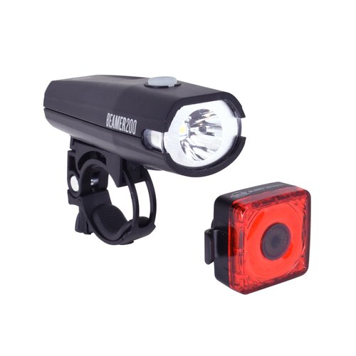 Planet Bike Beamer 200 and Blinky Squared Light Set