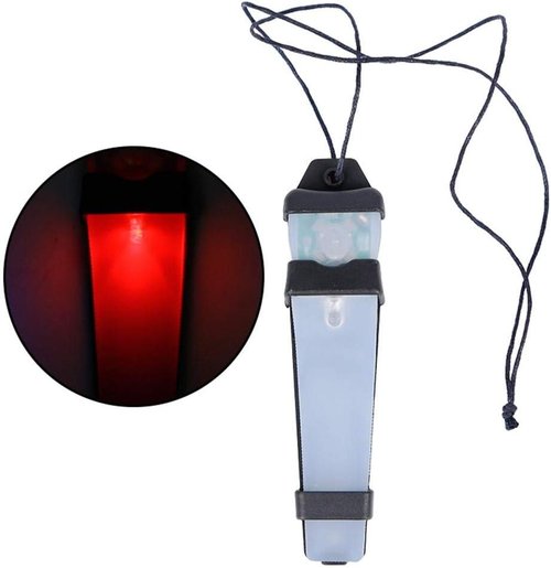 2Pcs Personal Identification Light Tactical FMA Helmet Safety Flashing Signal Light for Outdoors