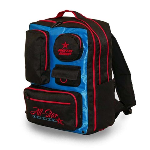 Roto Grip Topliner Competitor Backpack - Black/Red/Blue